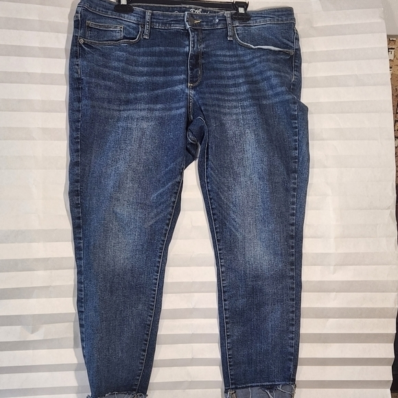 Universal Thread‎ Hi Rise Jegging Sz 18 Cuffed Ankle - Picture 1 of 7